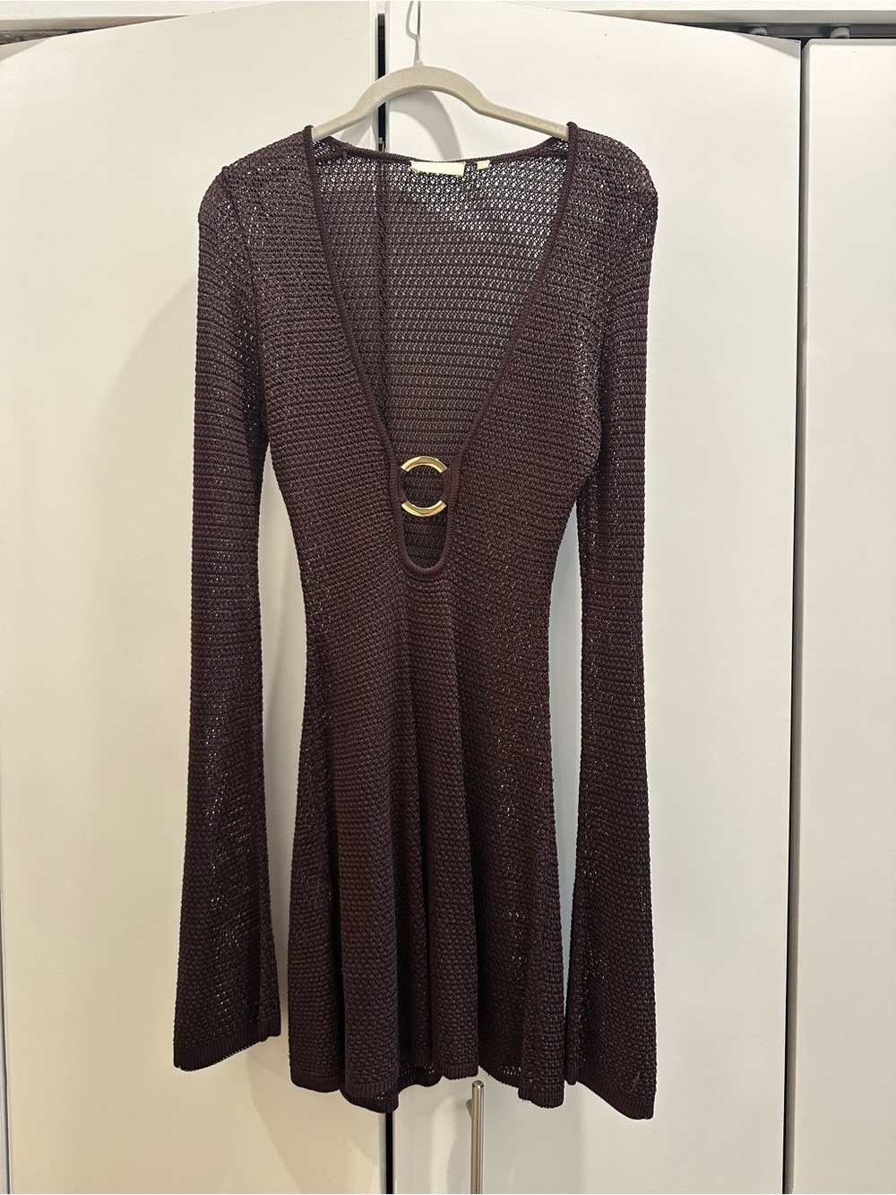 Monday Swimwear Montego Mini Dress - Chocolate Brown